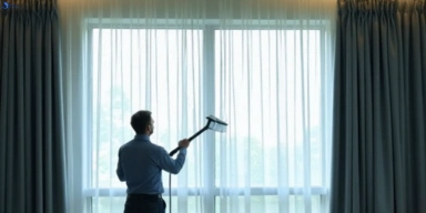 Commercial curtain stain removal service altona-meadows-vic hotels offices restaurants